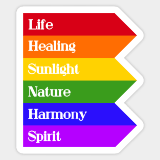 The Meaning of Pride (Modern) Sticker